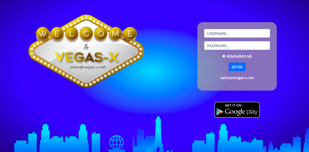 vegasx.org casino login page